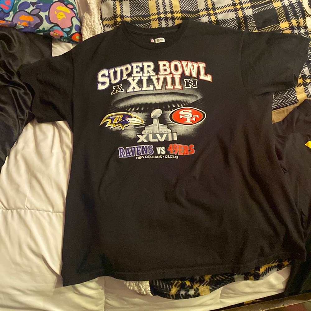 Mens Super Bowl XLVII Baltimore Ravens/ San Francisco 49ers